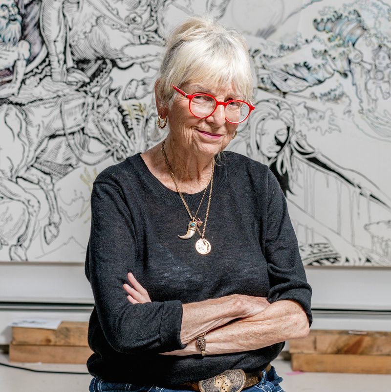 Audrey Flack, American visual artist, 2024