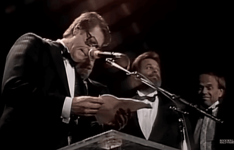 Induction into the Rock and Roll Hall of Fame (1988)