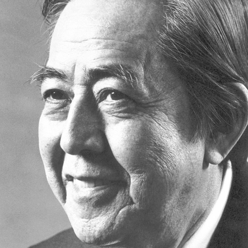 Eisaku Satō, Japanese Prime Minister, 1975