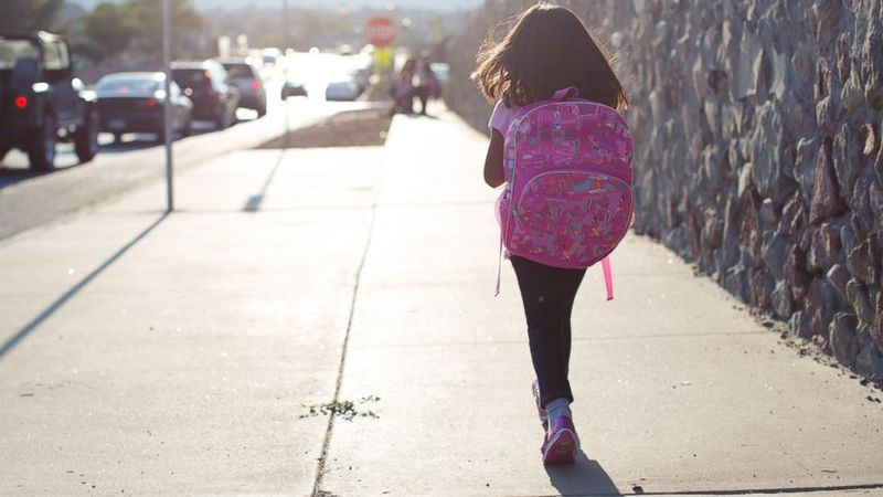Walking to School Alone