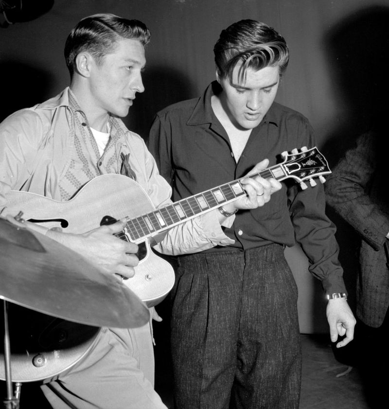 Scotty Moore, American guitarist, 2016
