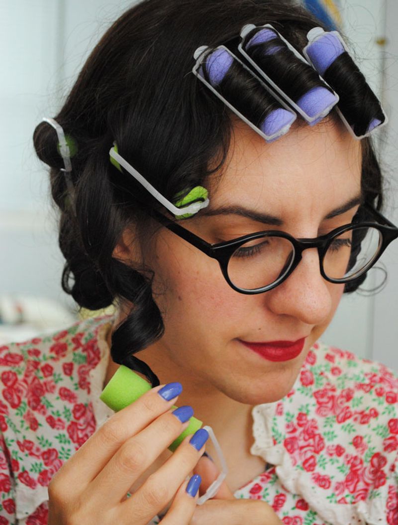 Hair Rollers: Overnight Beauty Tools