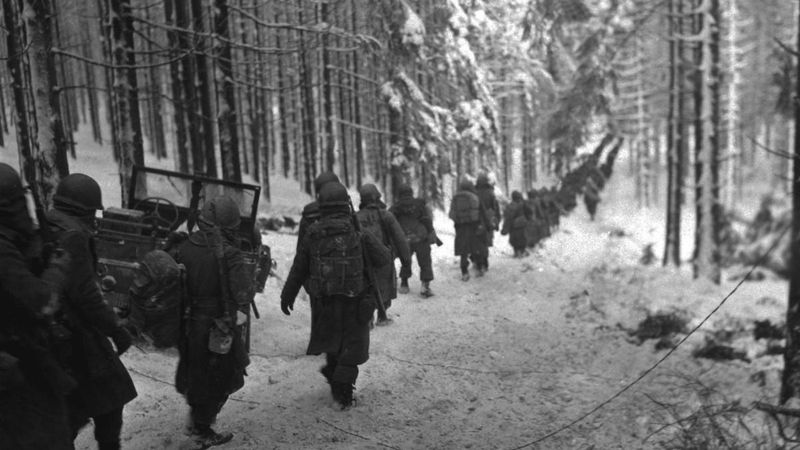 The Battle of the Bulge Was Fought in Deep Snow