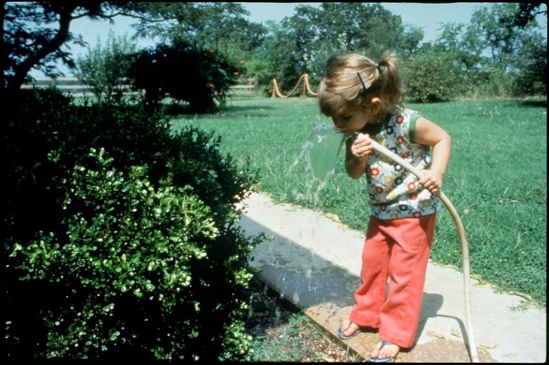 Drinking from the Garden Hose