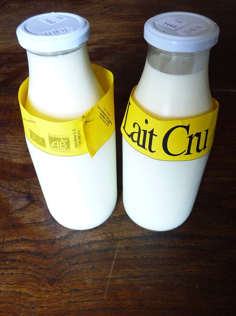 Unpasteurized Raw Milk (In Many States) 🥛