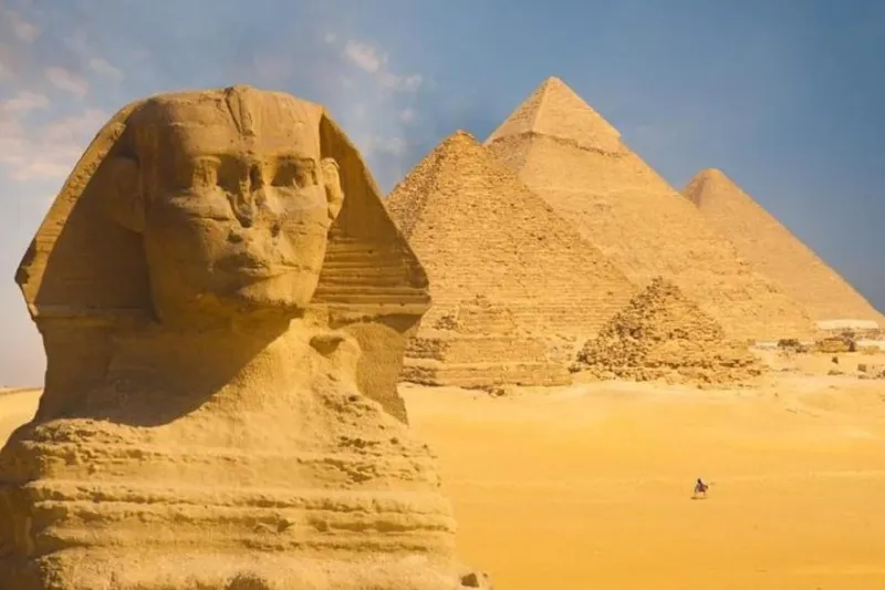 Pyramids of Giza, Egypt - The last surviving Wonder of the Ancient World