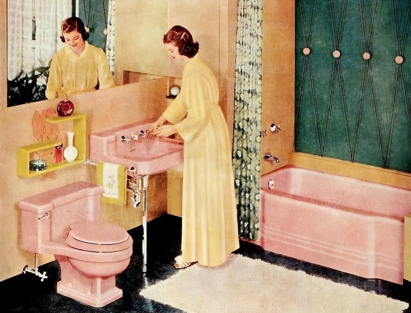 Pastel Bathroom Fixtures