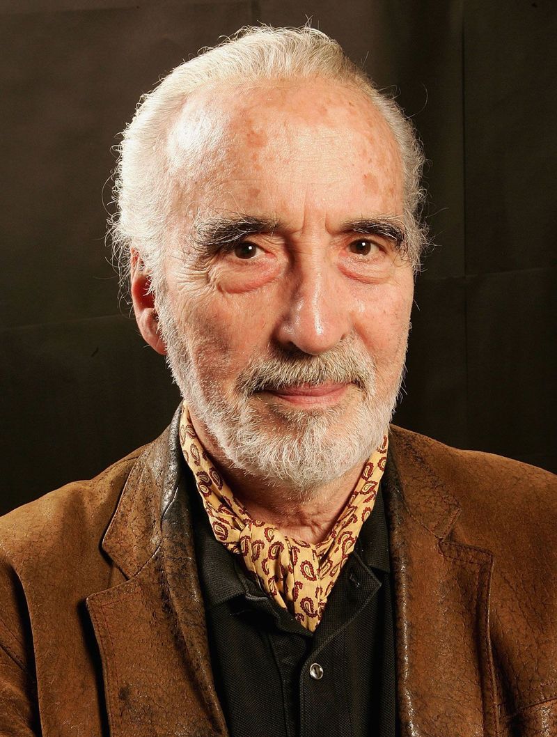 Christopher Lee, English Actor, 2015