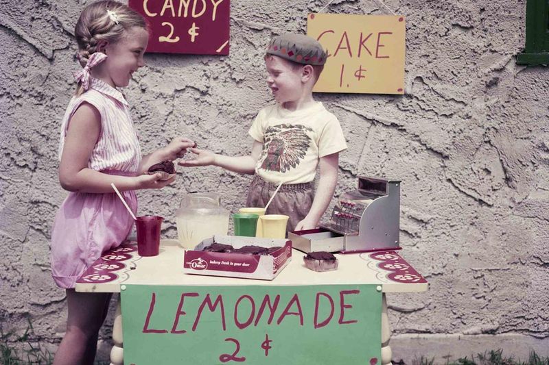 Summer Meant Sprinklers and Lemonade Stands