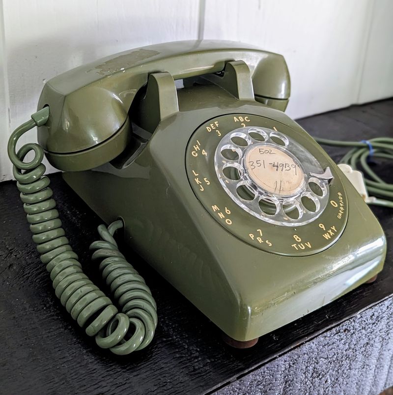 Dialing a Rotary Phone