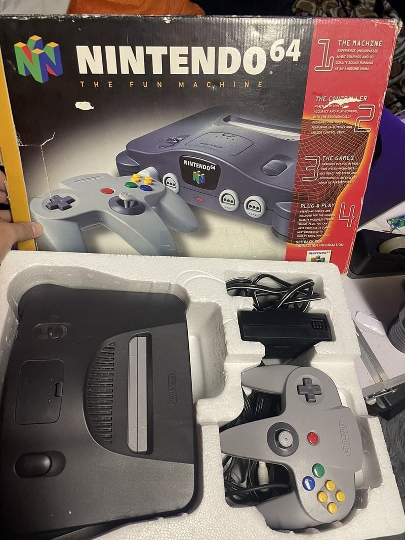Nintendo 64 Console (with Games)