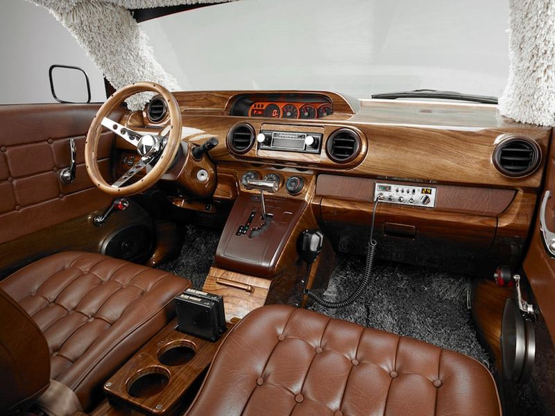 Wood-Paneled Van Road Trip