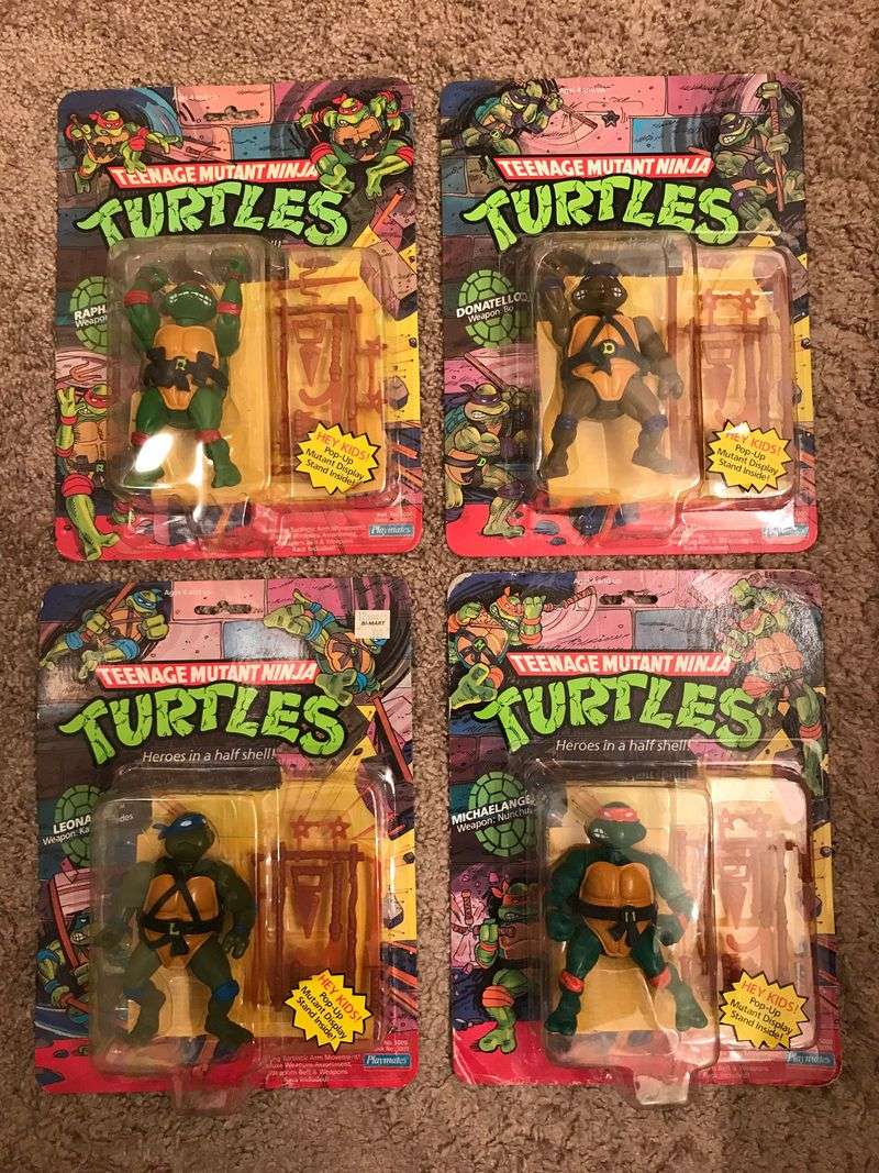 TMNT Action Figures (Vintage 1980s/1990s)