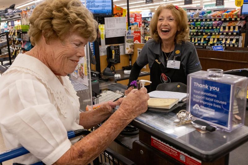 Writing Checks at the Grocery Store