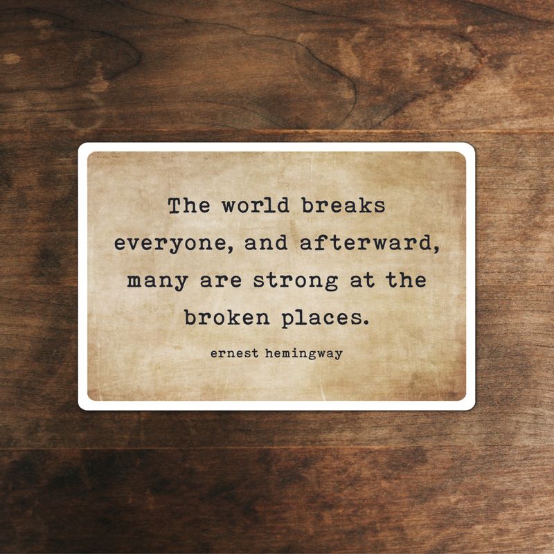 Strength in Brokenness