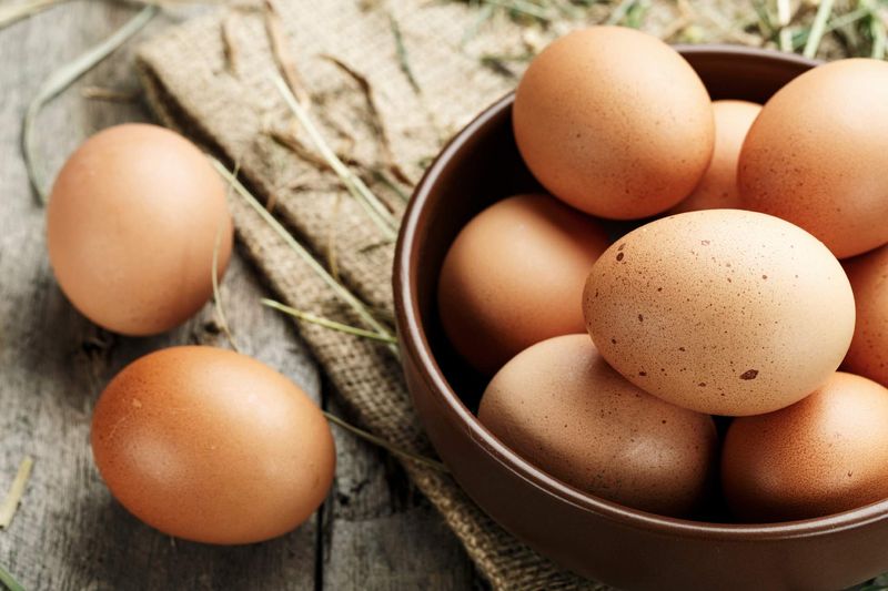 Raw Eggs in Tomato Juice