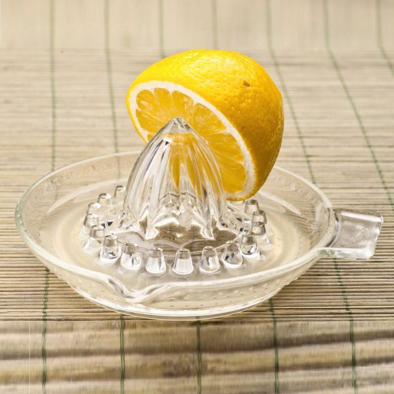 Glass Lemon Squeezer