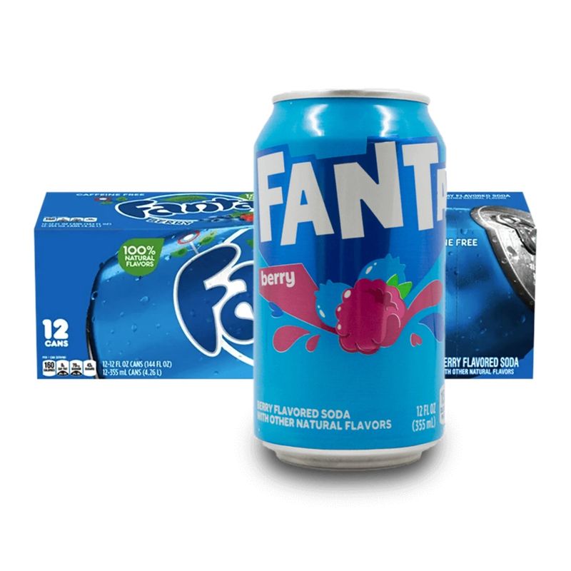 Fanta Berry (2000s, Discontinued in U.S.)