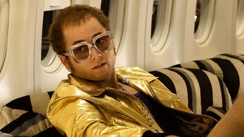 Taron Egerton as Elton John in Rocketman