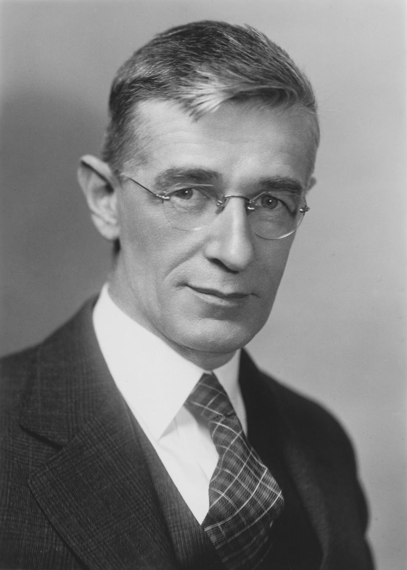 Vannevar Bush, American engineer & computing pioneer, 1974