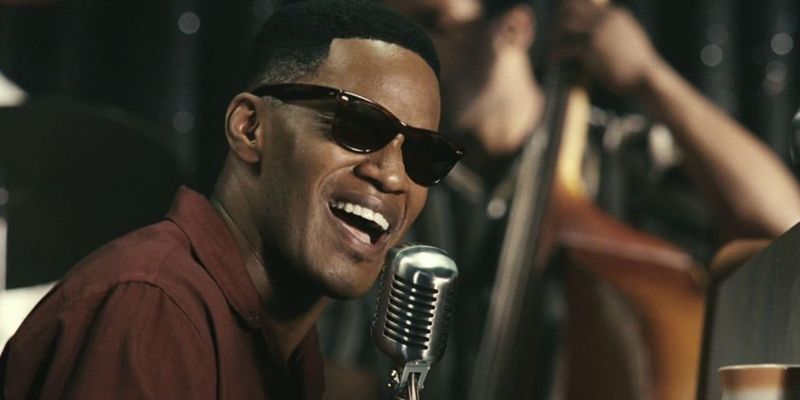 Jamie Foxx as Ray Charles in Ray