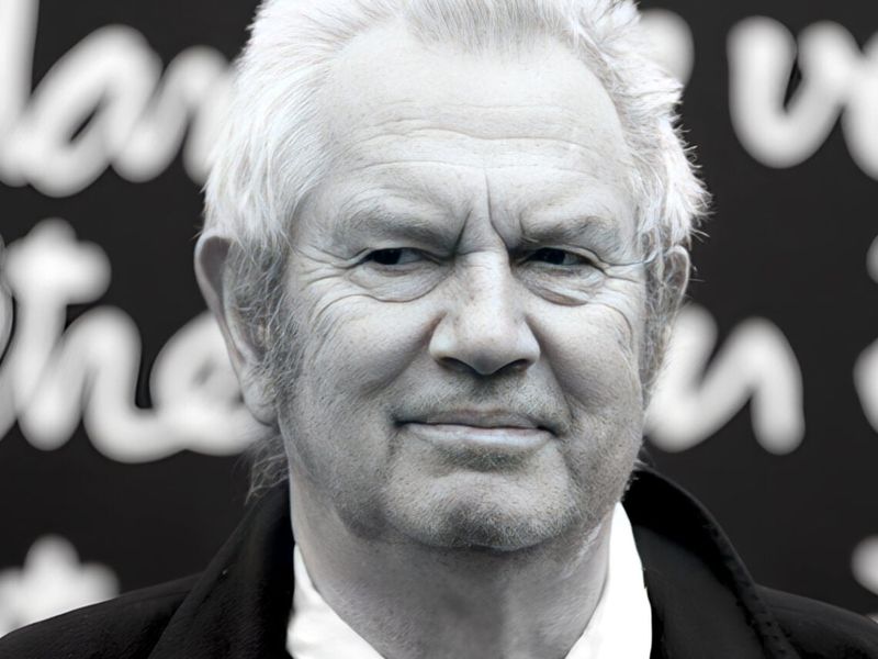 Ben Vautier, French visual artist known for text-based works, 2024