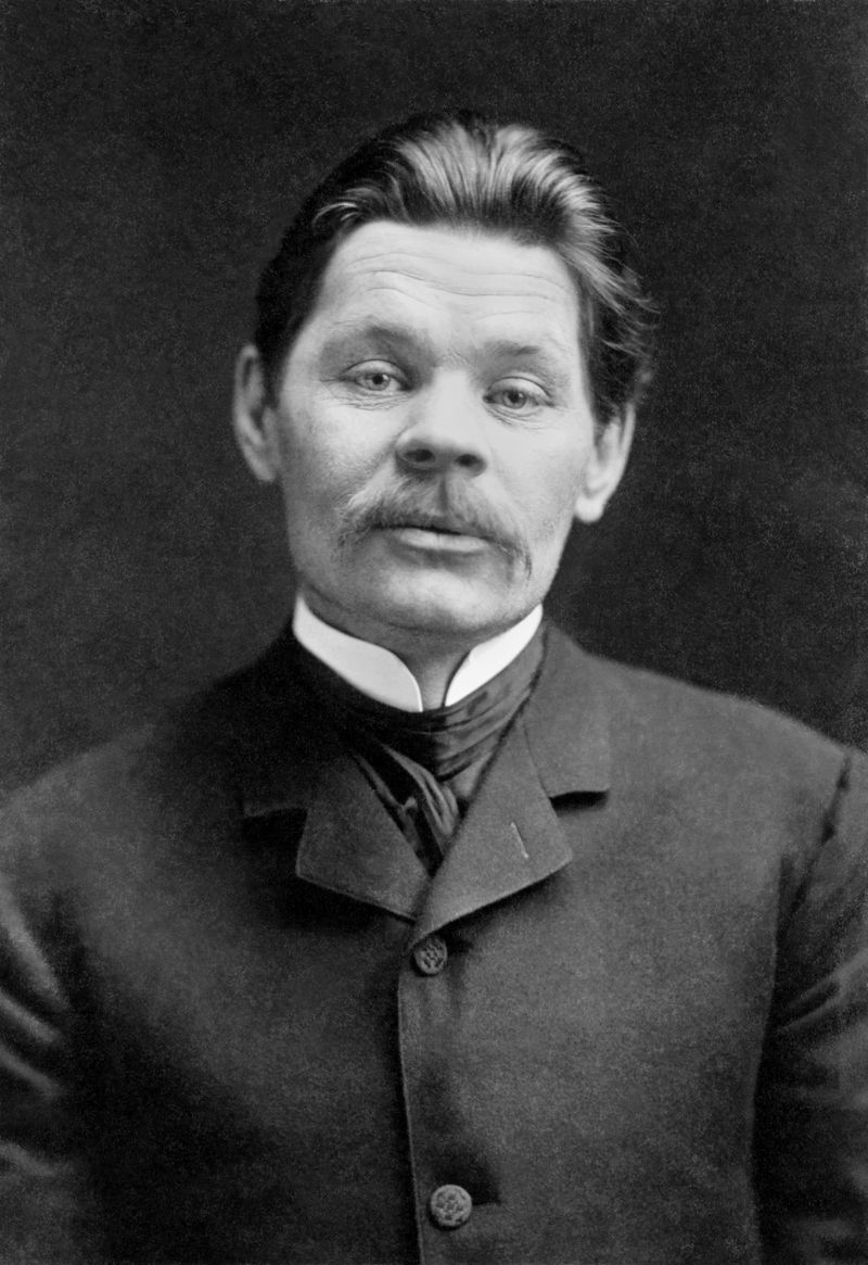 Maxim Gorky, Russian writer, died in 1936