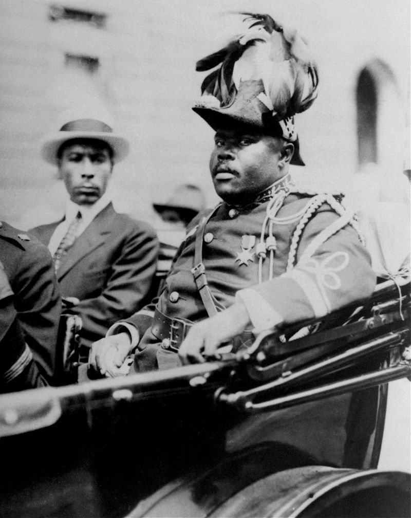 Marcus Garvey, Jamaican Political Leader, 1940