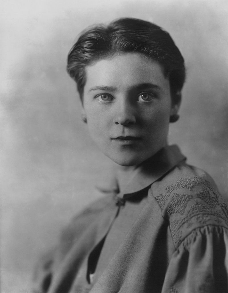 Eva Le Gallienne, English-American actress, 1991