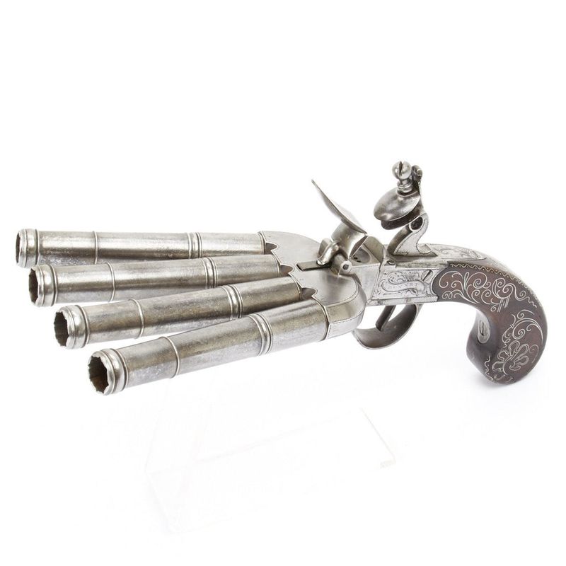 Duck's Foot Pistol: The Spray-and-Pray Handgun