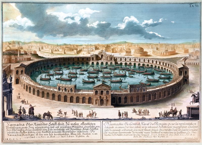 The Colosseum Was Sometimes Flooded for Naval Battles