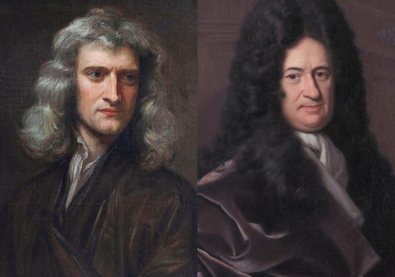 Isaac Newton vs. Gottfried Wilhelm Leibniz