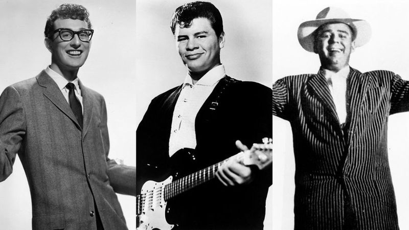 Buddy Holly, Ritchie Valens, and The Big Bopper — February 3, 1959
