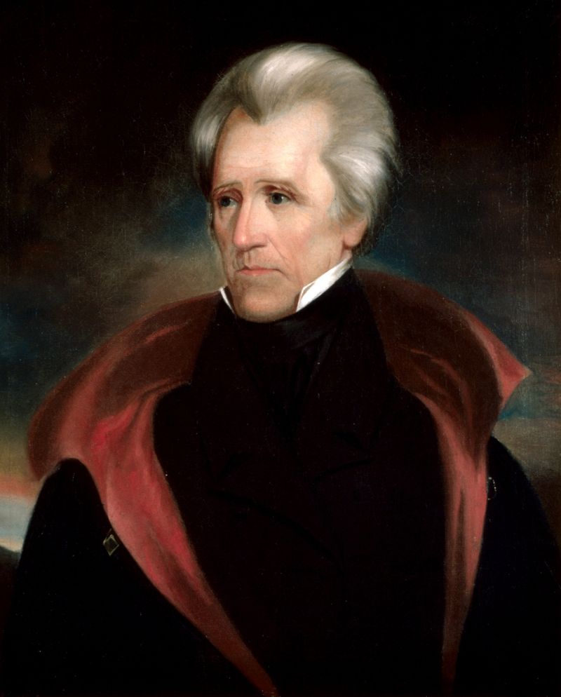 Andrew Jackson, 7th President of the United States, 1845