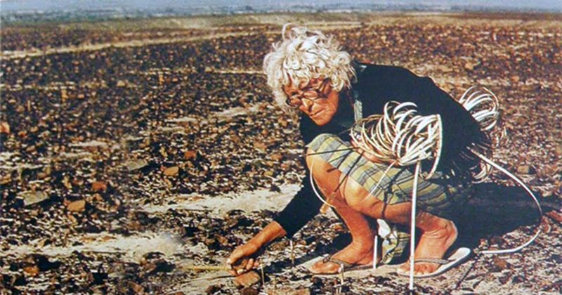 Maria Reiche, German Mathematician and Archaeologist, 1998