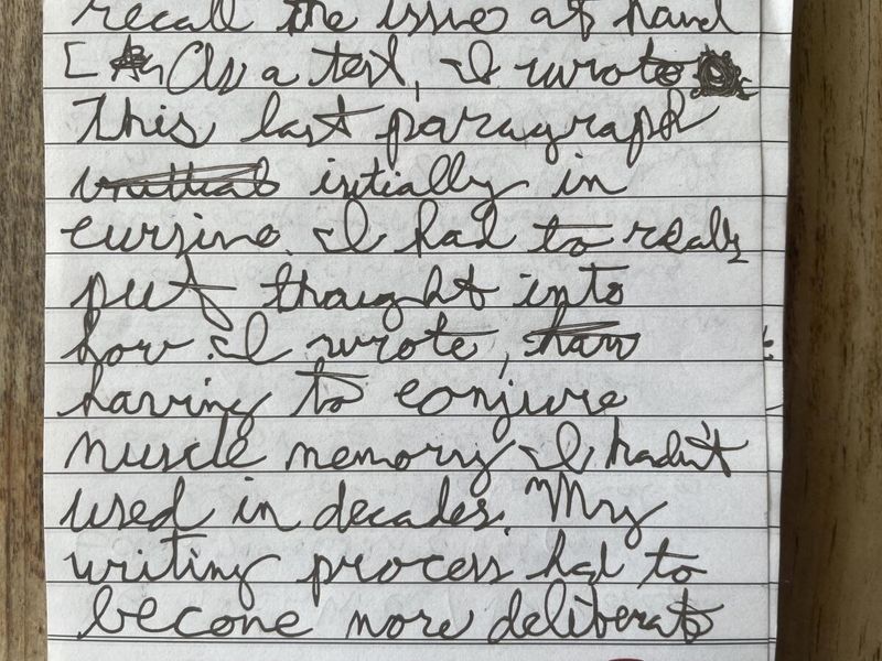 Cursive Handwriting Obsession