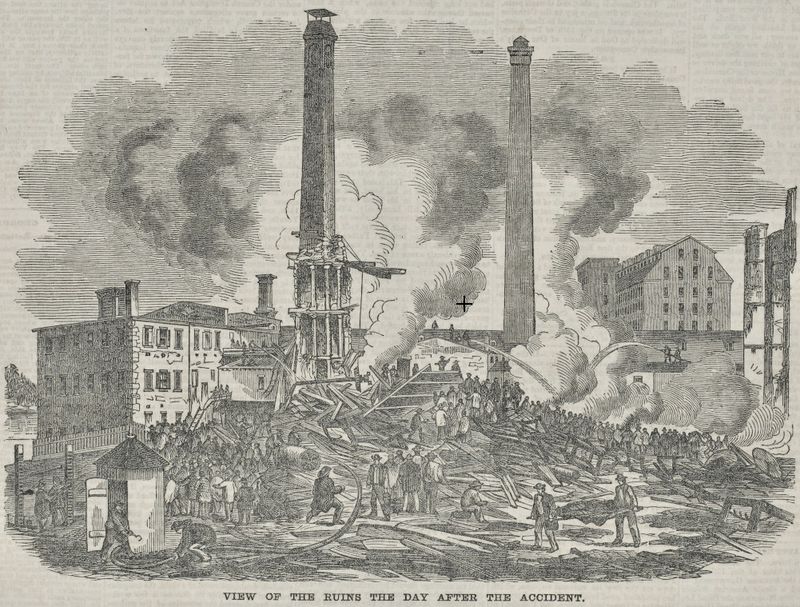 Makeshift Morgues Were Set Up in Nearby Buildings