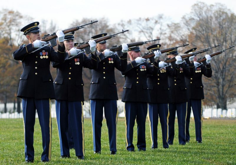 Gun Salutes at Funerals