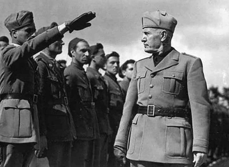 Arrogance & Disregard for Allies (Benito Mussolini)