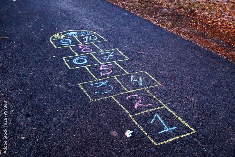 Hopscotch on Asphalt