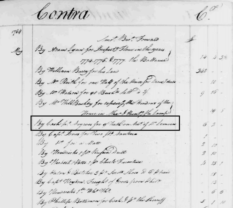 Mount Vernon Had Its Own “Punishment Log”
