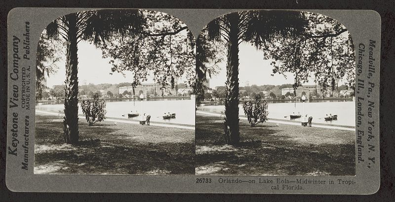 Lake Eola Park and Swan Boats