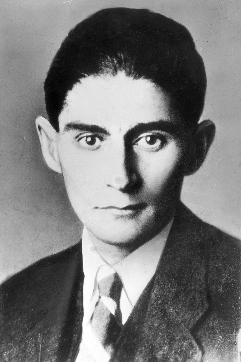 Franz Kafka, Czech-Austrian author, 1924