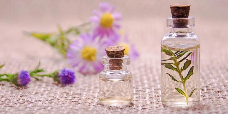 Made Perfume from Flower Petals