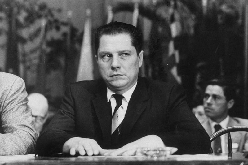 Jimmy Hoffa (1975?) – The ultimate vanishing act; a symbol of labor corruption.