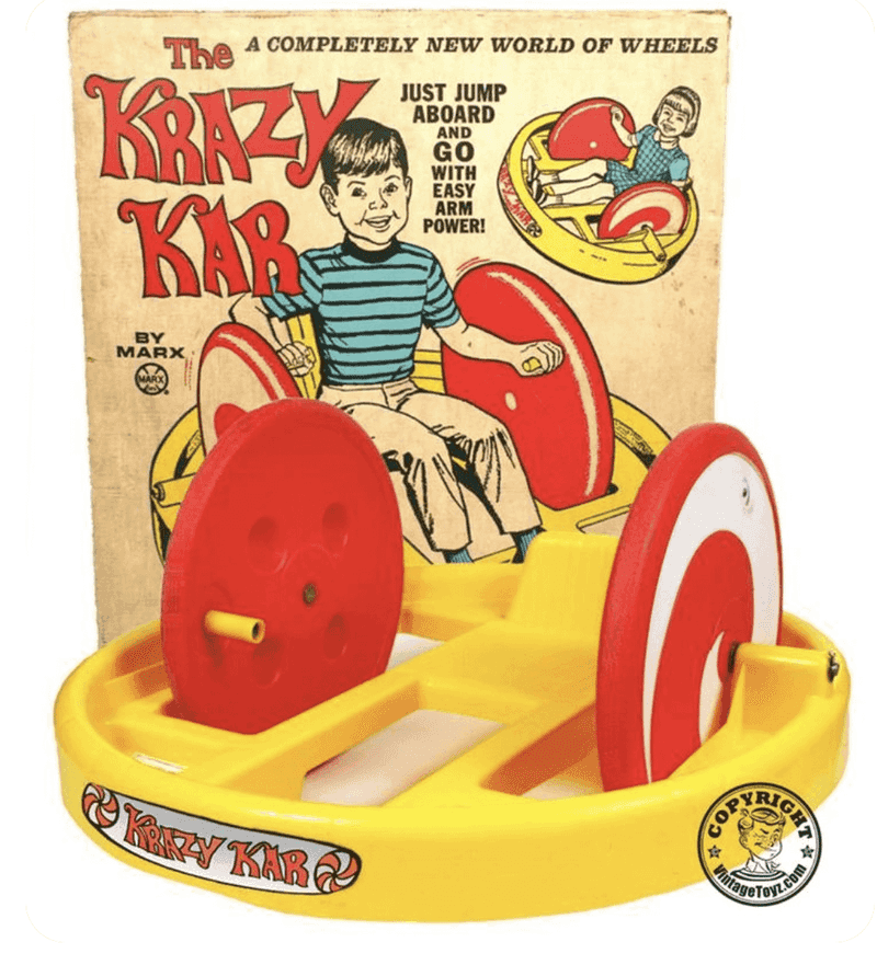 You Learned to Drive on a Sit-N-Spin or Big Wheel