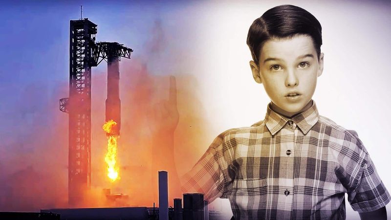 Young Sheldon's SpaceX References Bridged Generations of Space Enthusiasm
