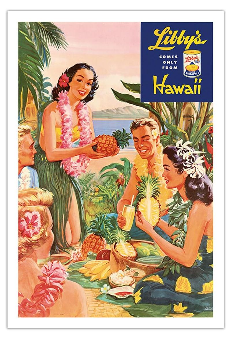 Pineapples and Sugarcane Were Visual Staples