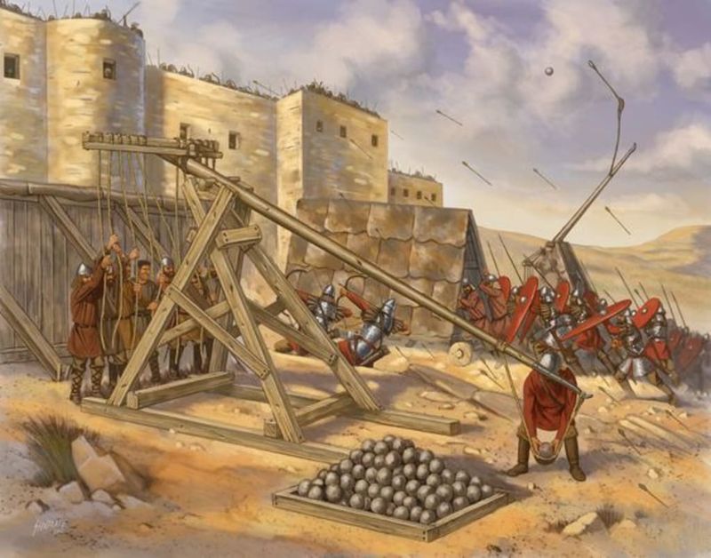 Siege Weapons Were Fast and Precise