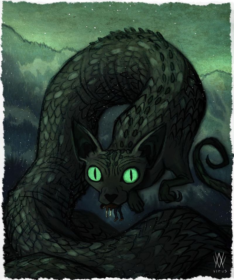 Tatzelwurm – The Alpine Dragon-Cat